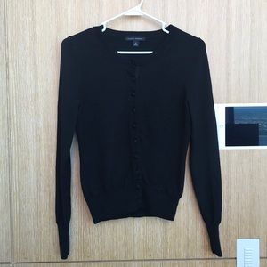 Merino Pintuck Cardigan